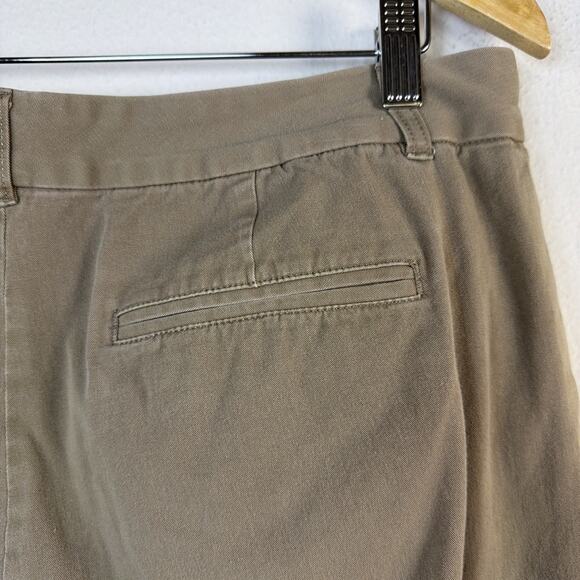 Coldwater Creek Womens natural fit Stretch Dress Pant Size 12 Beige Straight Leg - Picture 6 of 11